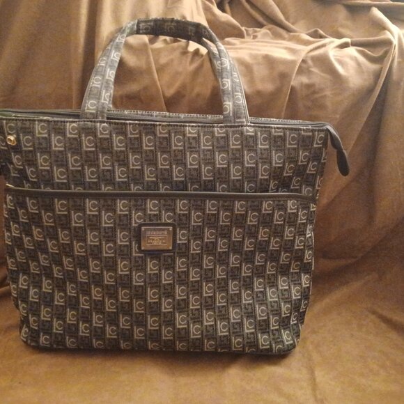 Vintage Liz Claiborne Overnight Laptop Carry on Tote Bag - Picture 5 of 5